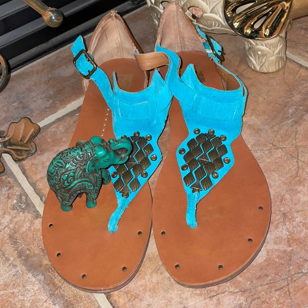 Size 10 DV Dolce Vita Turquoise Sandals